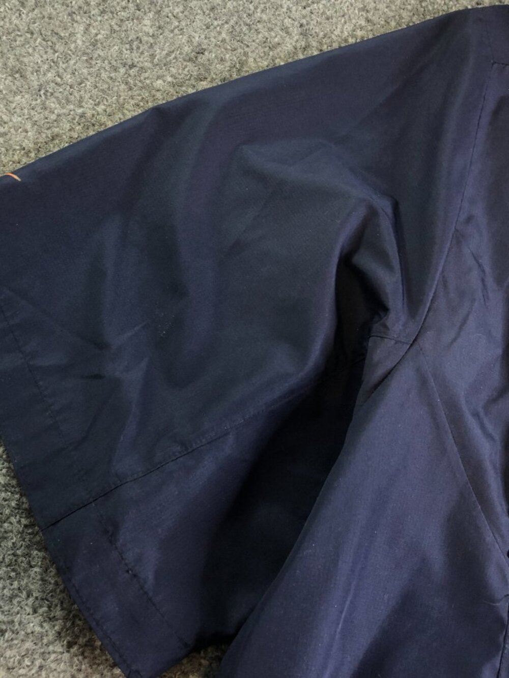 Nike Chicago Bears Jacket Men 3XL Blue Windbreaker 1/4 Zip Football Short Sleeve - Picture 12 of 14